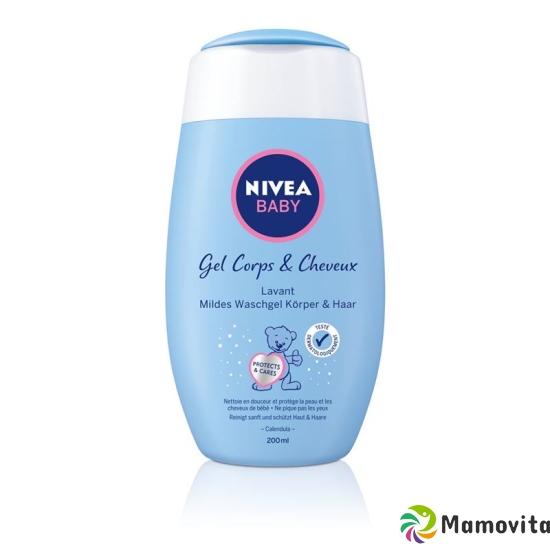 Nivea Baby Mildes Waschgel Körper&haar 200ml buy online