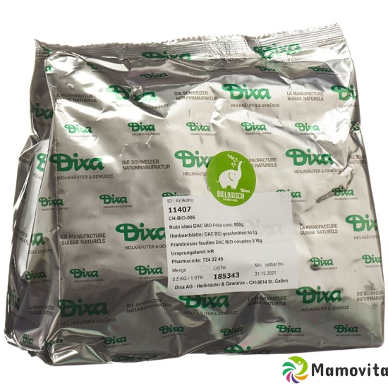 Dixa Himbeerblätter Dac Bio Geschnitten 500g buy online