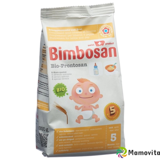 Bimbosan Organic Prontosan Powder 5 Grain Spez Bag 300g buy online