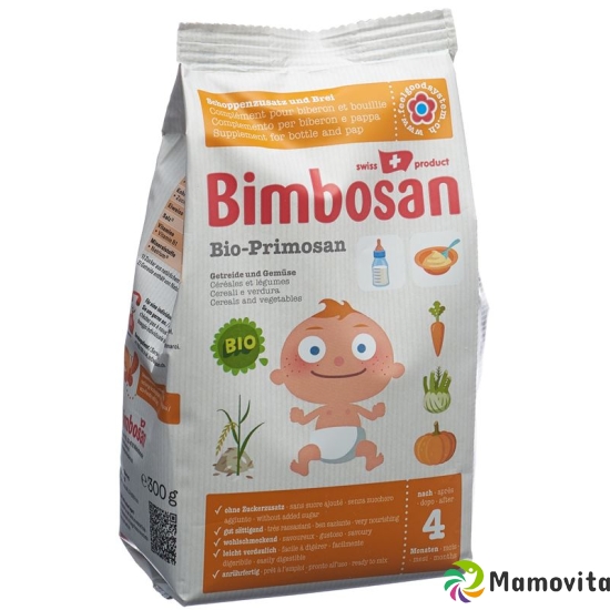 Bimbosan Organic Primosan Powder Grain Vegetables Bag 300 buy online