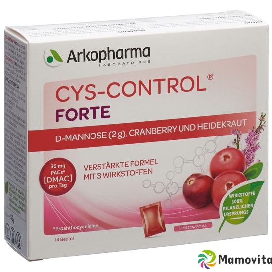 Cys-control Forte D-mannose 2g Beutel 14 Stück buy online