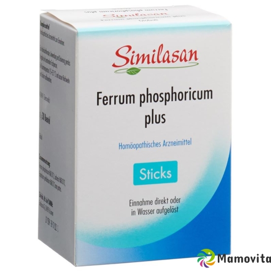 Similasan Ferrum Phos Plus Sticks Globuli Beutel 30 Stück buy online