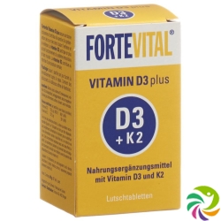 Fortevital Vitamin D3 Plus Lutschtabletten Dose 60g