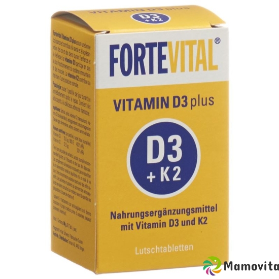 Fortevital Vitamin D3 Plus Lutschtabletten Dose 60g buy online