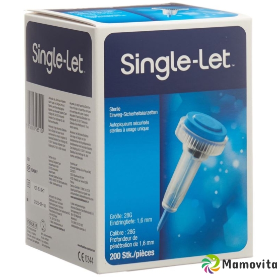 Single-let Einmalstechhilfe 200 Stück buy online