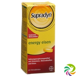 Supradyn Energy Iron Filmtablets Tin 60 pieces