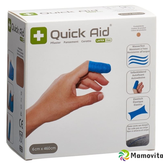 Quick Aid plaster 6x460cm latex free skin color buy online