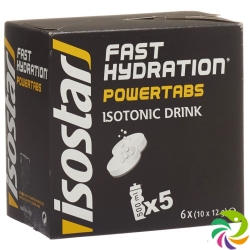 Isostar Power Tabs Brausetabletten Cranberry 6x 10 Stück