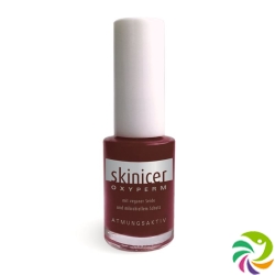 Skinicer Oxyperm Nagellack Dark Red 6ml