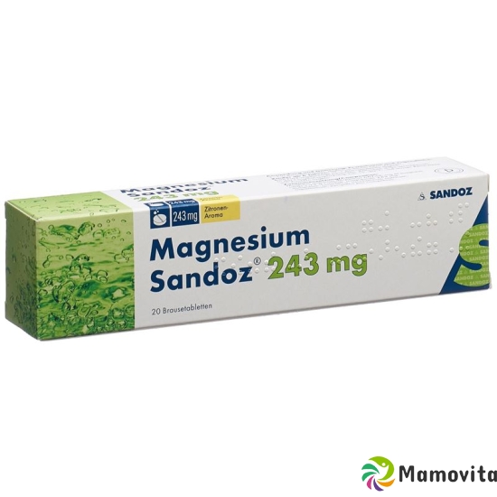 Magnesium Sandoz Brausetabletten 20 Stück buy online