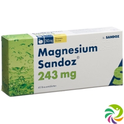 Magnesium Sandoz Brausetabletten 40 Stück