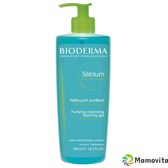 Bioderma Sebium Gel Moussant 500ml buy online