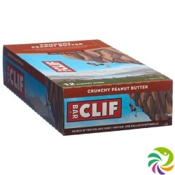 Clif Bar Crunchy Peanut Butter 12x 68g