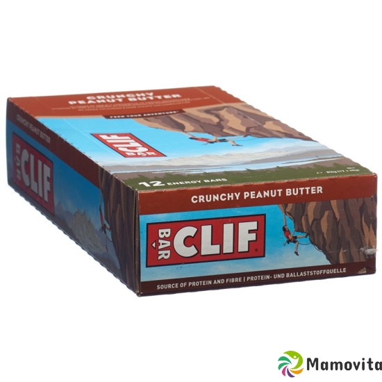 Clif Bar Crunchy Peanut Butter 12x 68g buy online