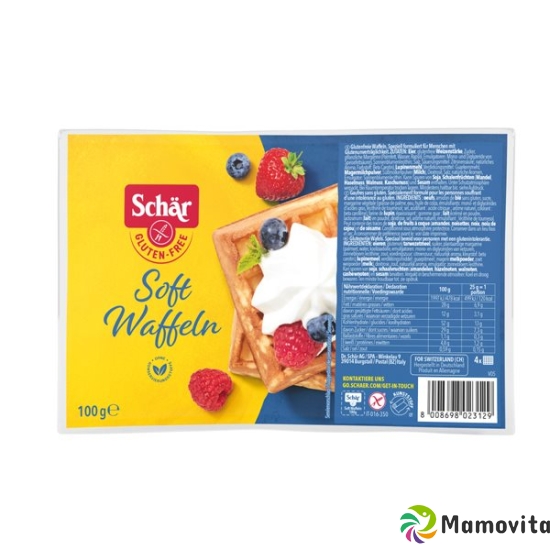 Schär Soft Waffeln Glutenfrei 100g buy online