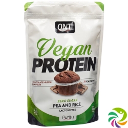 Qnt Vegan Protein Zero Sug-Lact Fr Choc Muff 500g