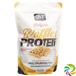 Qnt Waffles High Rated Protein White Choco 480g