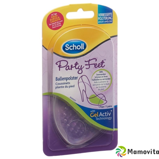 Scholl Party Feet ball pads 1 pair buy online