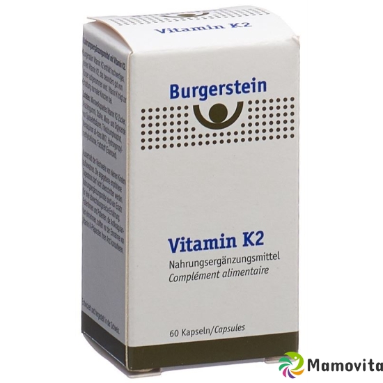 Burgerstein Vitamin K2 capsules 180 mcg Ds 60 pieces buy online