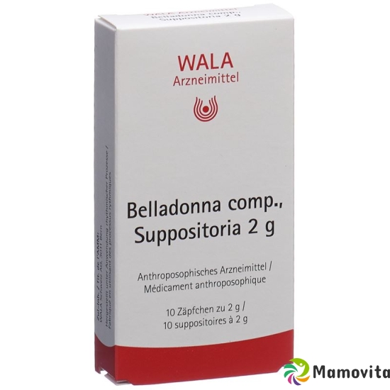 Wala Belladonna Comp Zäpfchen 10x 2g buy online