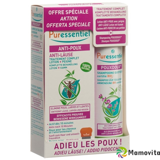 Puressentiel Box Ant-Laeuse Lot+shamp Pouxdoux Bio buy online