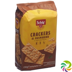 Schär Crackers Al Rosmarino Glutenfrei 210g