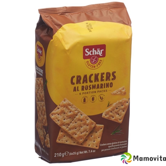 Schär Crackers Al Rosmarino Glutenfrei 210g buy online