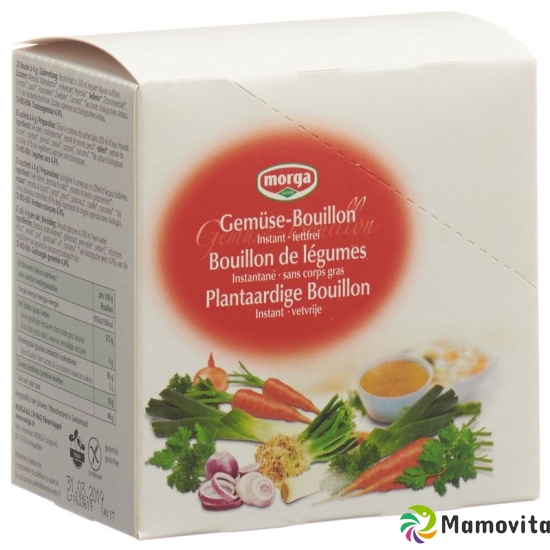 Morga Gemüse Bouillon Fettfrei 20x 4g buy online