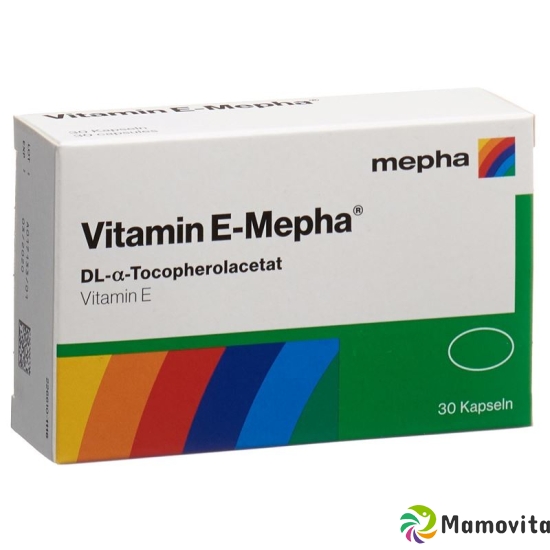 Vitamin E Mepha Kapseln 30 Stück buy online