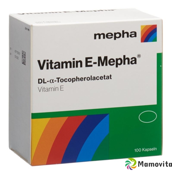 Vitamin E Mepha Kapseln 100 Stück buy online