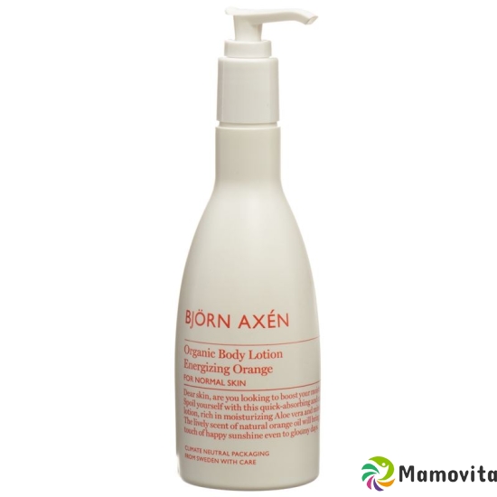 Axen Organic Body Lotion Energ Orange 250ml buy online