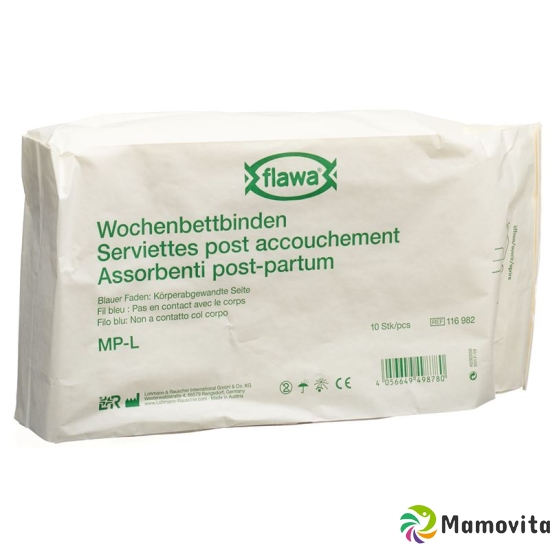 Flawa Wochenbettbinden Mp-l 10 Stück buy online