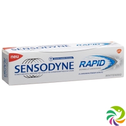 Sensodyne Rapid Whitening Toothpaste Tube 75ml