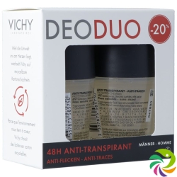 Vichy Homme Deo Anti-Fleck Roll On 2x 50ml