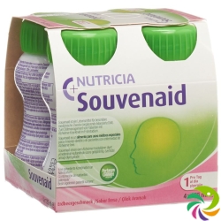 Souvenaid Trinknahrung Erdbeer 4x 125ml