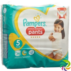 Pampers Prem Prot Pan Grösse 5 12-17kg Jun Spar 30 Stück