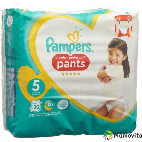 Pampers Prem Prot Pan Grösse 5 12-17kg Jun Spar 30 Stück buy online