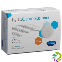 Hydroclean Plus 3cm Rund Mini 10 Stück