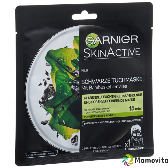 Garnier Skinactive Tissue Mask Charcoal Algae 32g buy online