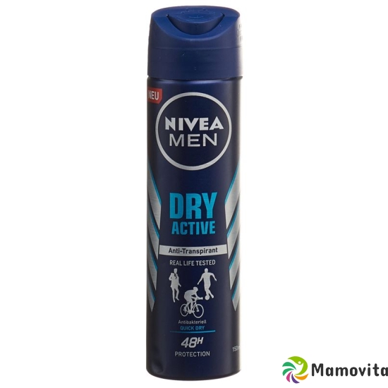 Nivea Dry Active Spray Male 150ml buy online