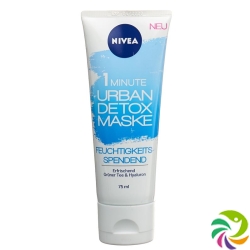 Nivea 1 Minute Urban Detox Maske Feuchtigkei 75ml