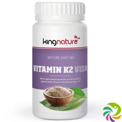 Kingnature Vitam K2 Vida Kapseln 225mcg Dose 120 Stück