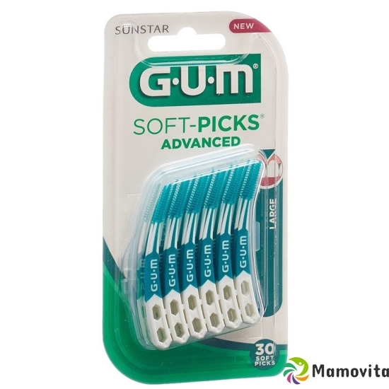 Gum Sunstar Bristles Soft Picks Advanced Large 30 pieces buy online