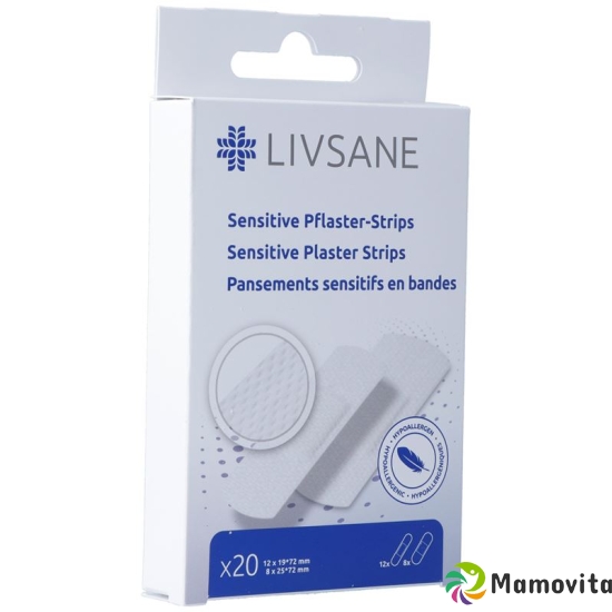 Livsane Sensitive Pflaster-Strips 20 Stück buy online