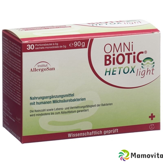 Omni-Biotic Hetox light powder 30x 3g buy online