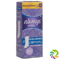 Always Panty Liner Extra Protect Long Plus 24 pieces