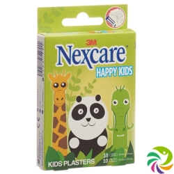 3M Nexcare Kinderpflast Happy Kids Animals 20 Stück