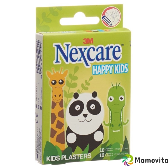 3M Nexcare Kinderpflast Happy Kids Animals 20 Stück buy online