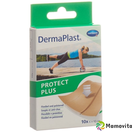 Dermaplast Protect Plus 6x10cm 10 Pieces buy online