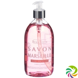 Beauterra Flüssigseife Marseille Alte Rose 500ml